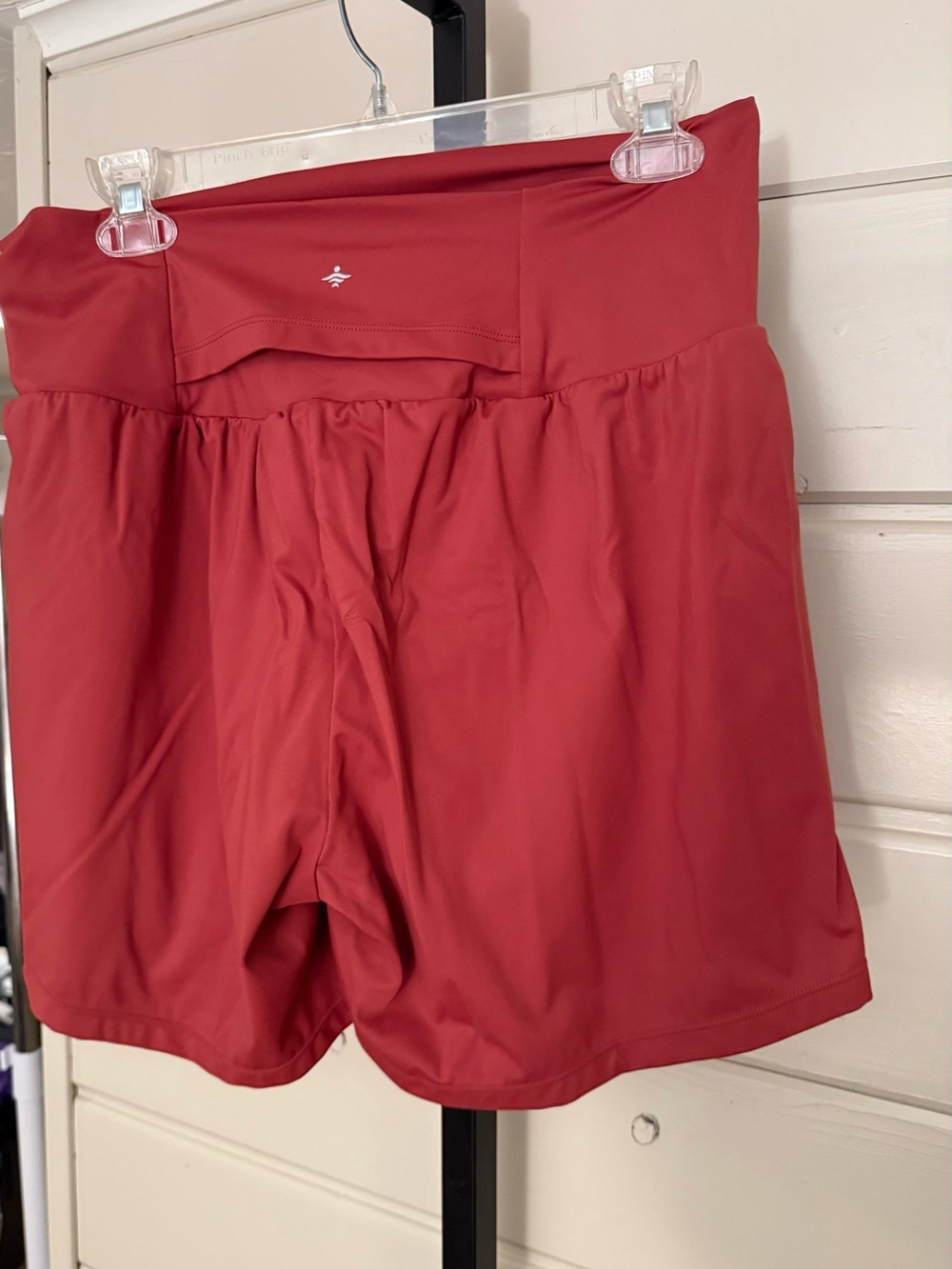 Halara. Rust double lined shorts. - Picture 2 of 3